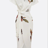 Aurya | Elegant Crossover Dress