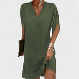Helena - Elegant Dress with Open Sleeves