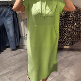 Sásquia - Casual obleka s kapuco