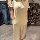 Sásquia - Casual obleka s kapuco
