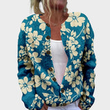 Mariana - Jesenski cvetlični cardigan