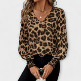 Joana - Stilska Leopardja Bluza