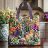 Artisan Tote Bag - Sukulentni vrt