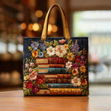 Floral Print Tote Bag