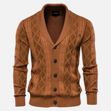 Francisco - Cardigan Argyle Mehka Mešanica