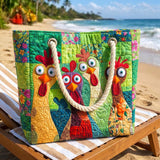 Funky Chicken Art Plaža Torba