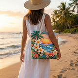 Ročno izdelana plažna torba Tropical Breeze
