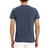 T-Shirt Henley - Mehka Mreža Ovratnik