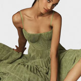 Melissa - Midi Pleated Dress