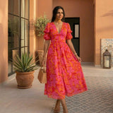 Maxi Obleka Dalia | Tropic Radiance