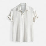 Polo majica - Gola Malha Jacquard
