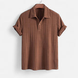 Polo majica - Gola Malha Jacquard