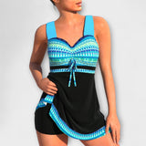 Večbarvni dvodelni bikini
