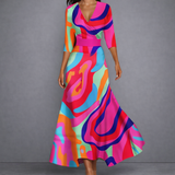 Mexican-Inspired Fluid Dress