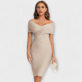 Lara - Elegantna mini obleka