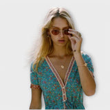 Alexandra - Midi Bohemian Dress