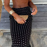 Bandeau krilo s pikami, tri-delni kopalni set