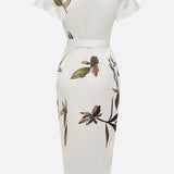 Aurya | Elegant Crossover Dress