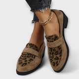 Carla - Elegantni ženski čevlji z leopardjim vzorcem