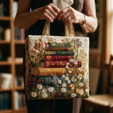 Sac artisanal matelassé - cvetlični dizajn