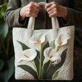 Quilted Artisan Bag - Bele Lilije