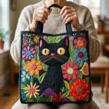 Quilted Bag - Očarana črna mačka