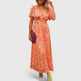 Sandra - Elegantna maxi obleka