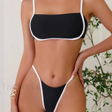 Bikini set s vozliščem in oblogo