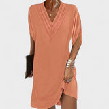 Helena - Elegant Dress with Open Sleeves