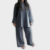 Ingrid - Plus Size Acanalado Set